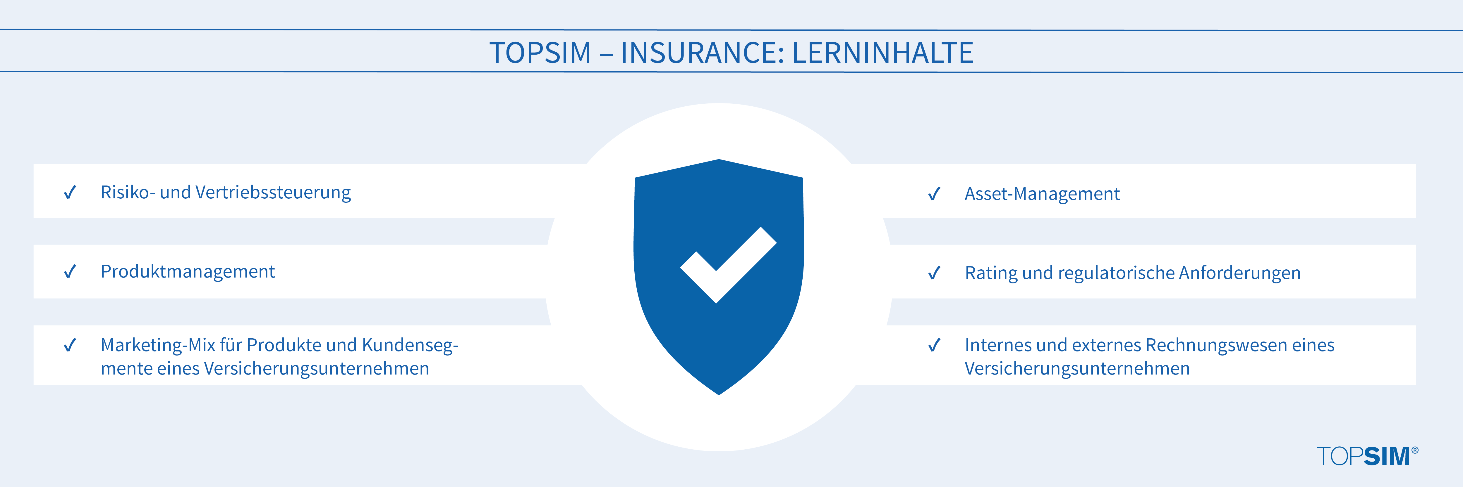 Lerninhalte TOPSIM – Insurance